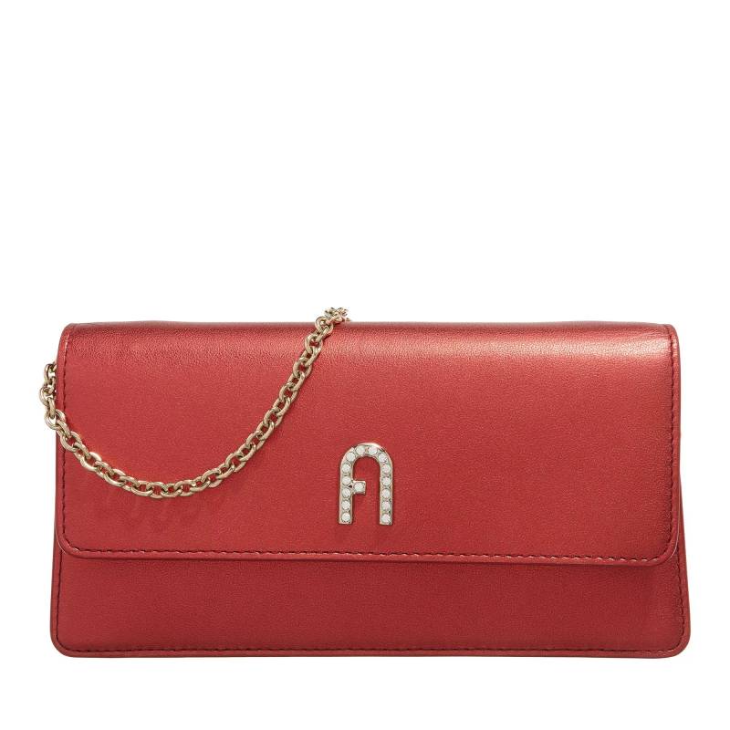 Furla Schultertasche - Furla Diamante Mini Crossbody - Gr. unisize - in Rot - für Damen von Furla