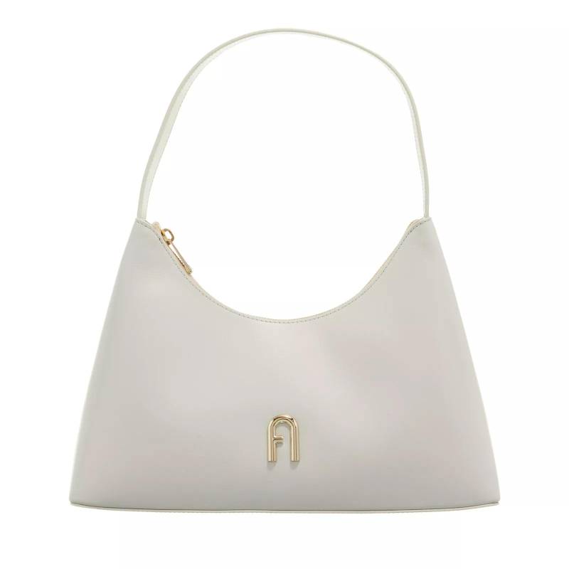 Furla Umhängetasche - Furla Diamante S Shoulder Bag - Gr. unisize - in Creme - für Damen von Furla