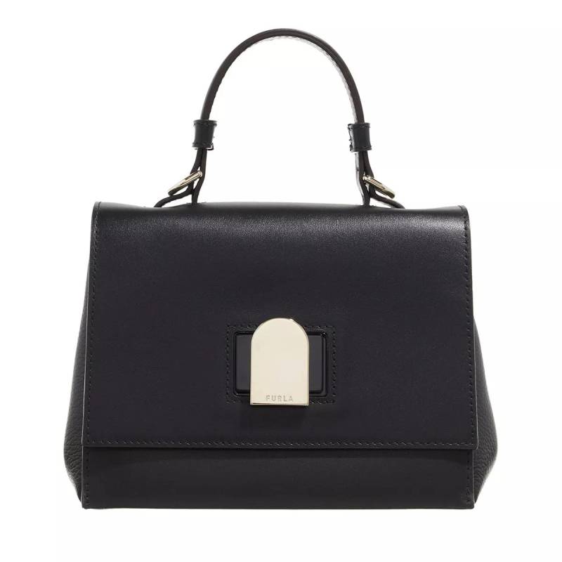 Furla Schultertasche - Furla Emma Mini Top Handle - Gr. unisize - in Schwarz - für Damen von Furla