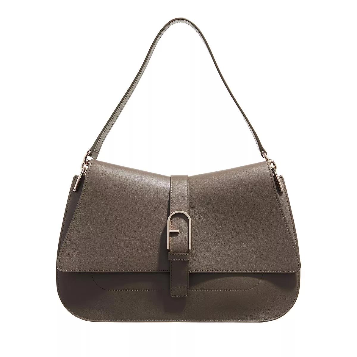 Furla Umhängetasche - Furla Flow L Top Handle - Gr. unisize - in Grün - für Damen von Furla