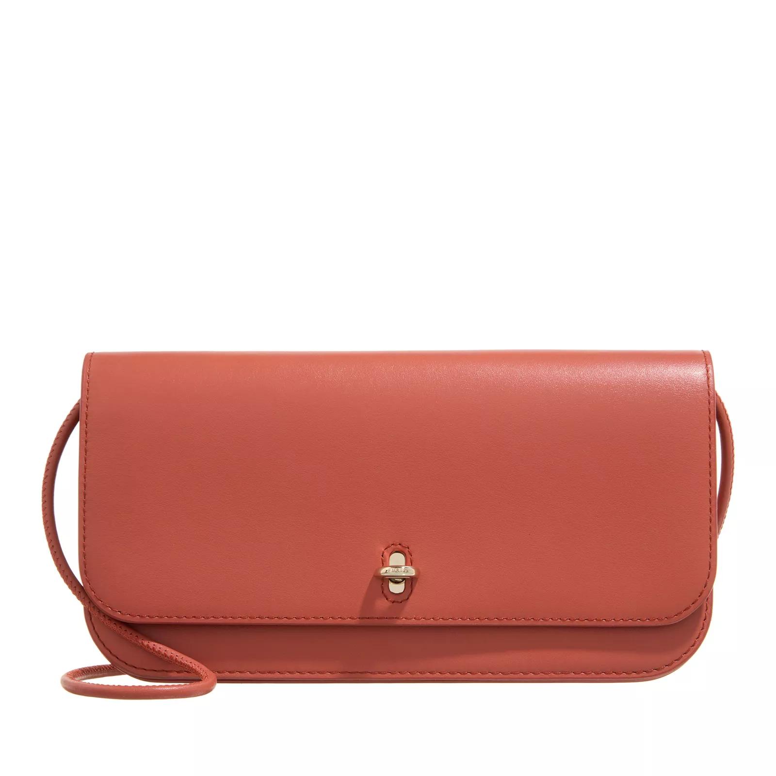 Furla Schultertasche - Furla Genesi Mini Crossbody - Gr. unisize - in Orange - für Damen von Furla