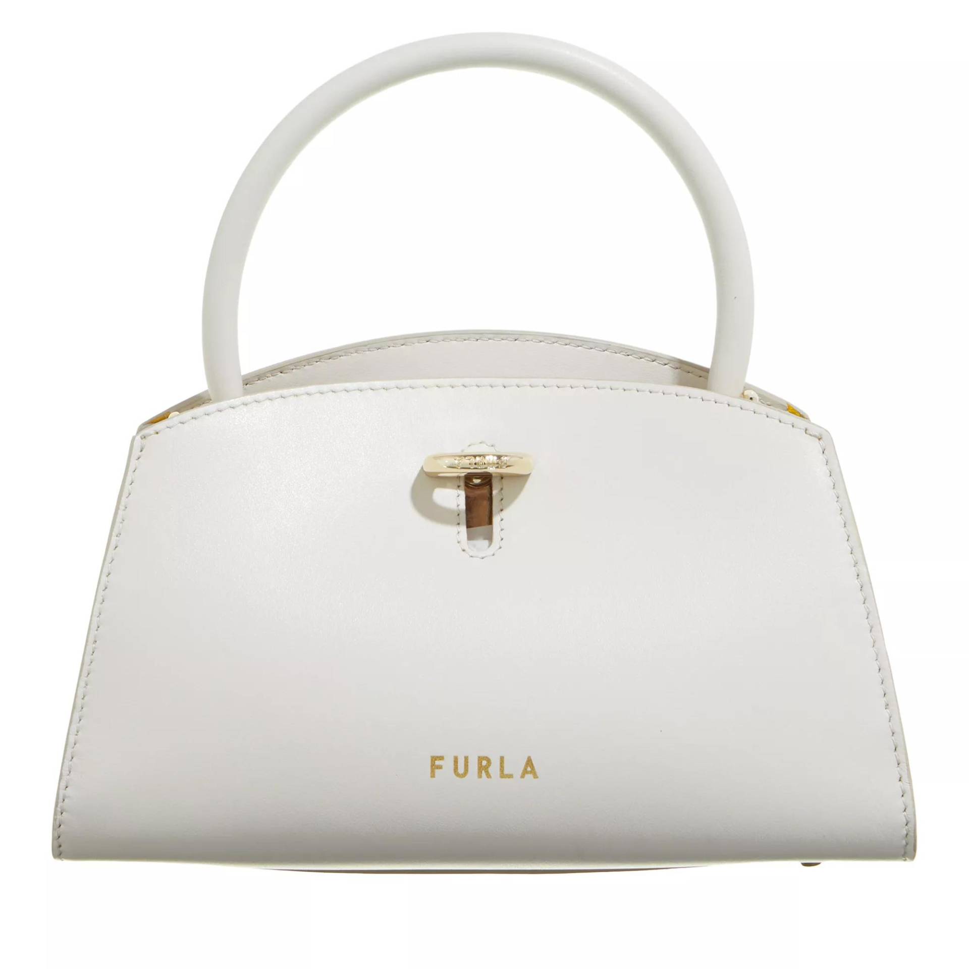 Furla Umhängetasche - Furla Genesi Mini Tote - Gr. unisize - in Creme - für Damen von Furla