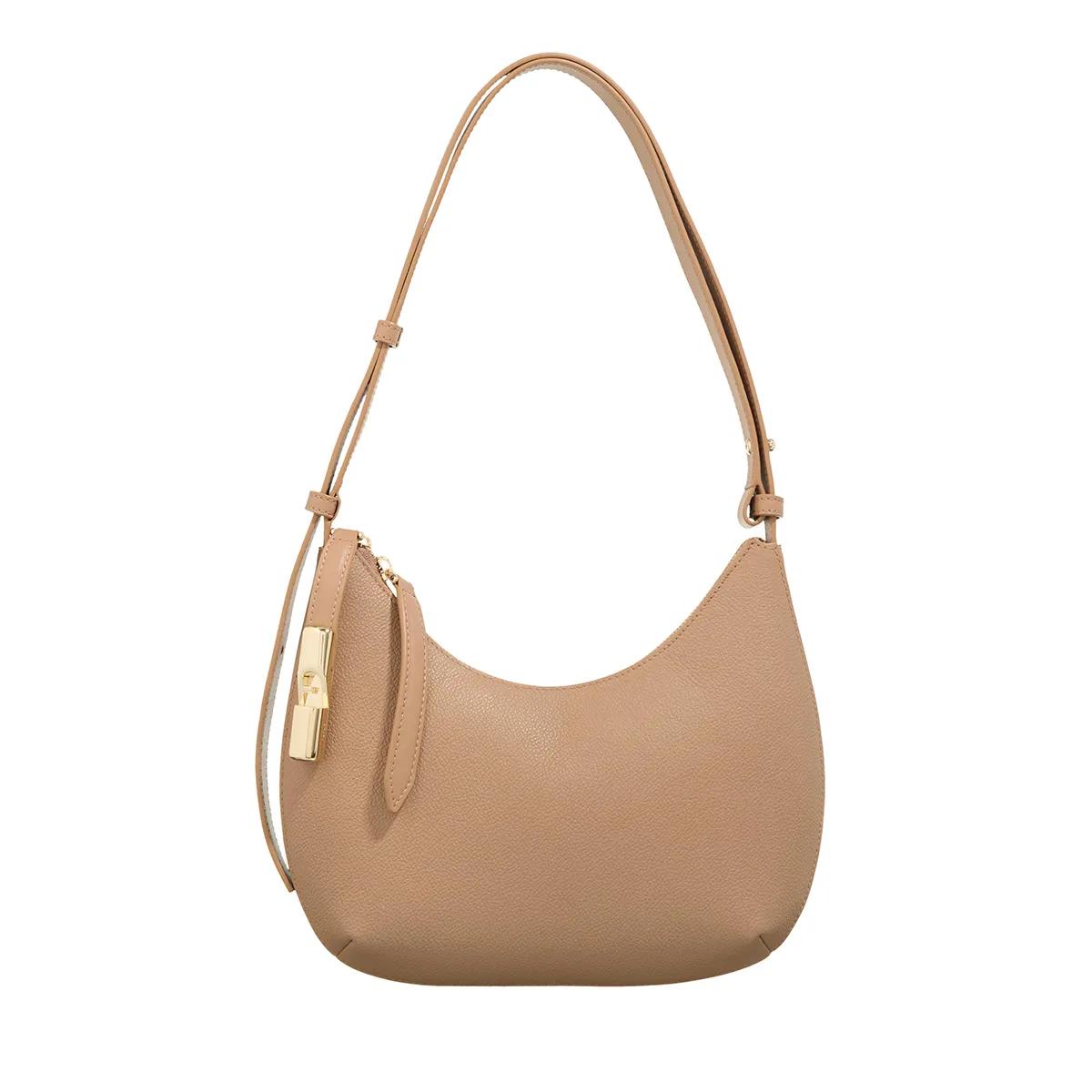 Furla Schultertasche - Furla Goccia S Shoulder Bag - Gr. unisize - in Braun - für Damen von Furla