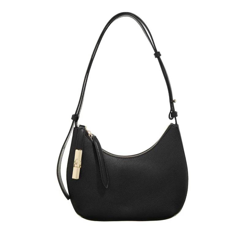 Furla Schultertasche - Furla Goccia S Shoulder Bag - Gr. unisize - in Schwarz - für Damen von Furla