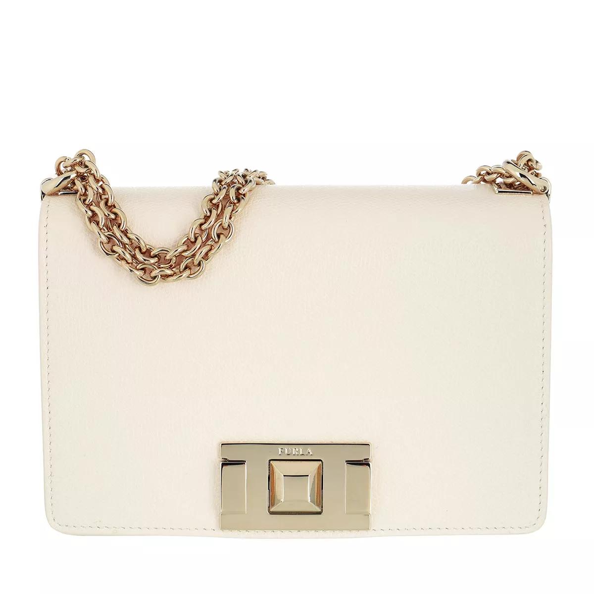 Furla Umhängetasche - Furla Mimi' Mini Crossbody - Gr. unisize - in Creme - für Damen von Furla