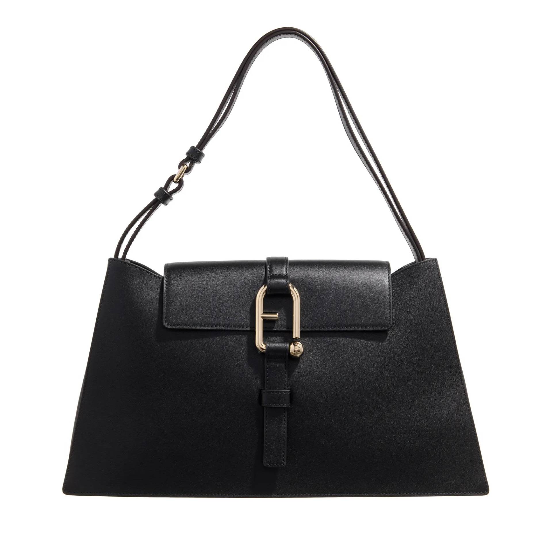 Furla Umhängetasche - Furla Nuvola L Shoulder Bag - Gr. unisize - in Schwarz - für Damen von Furla