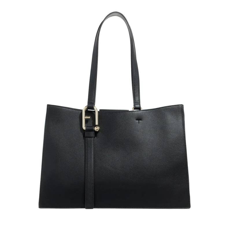 Furla Schultertasche - Furla Nuvola L Tote - Gr. unisize - in Schwarz - für Damen von Furla