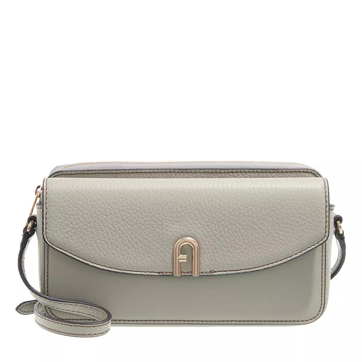 Furla Umhängetasche - Furla Primula Mini Crossbody - Gr. unisize - in Beige - für Damen von Furla