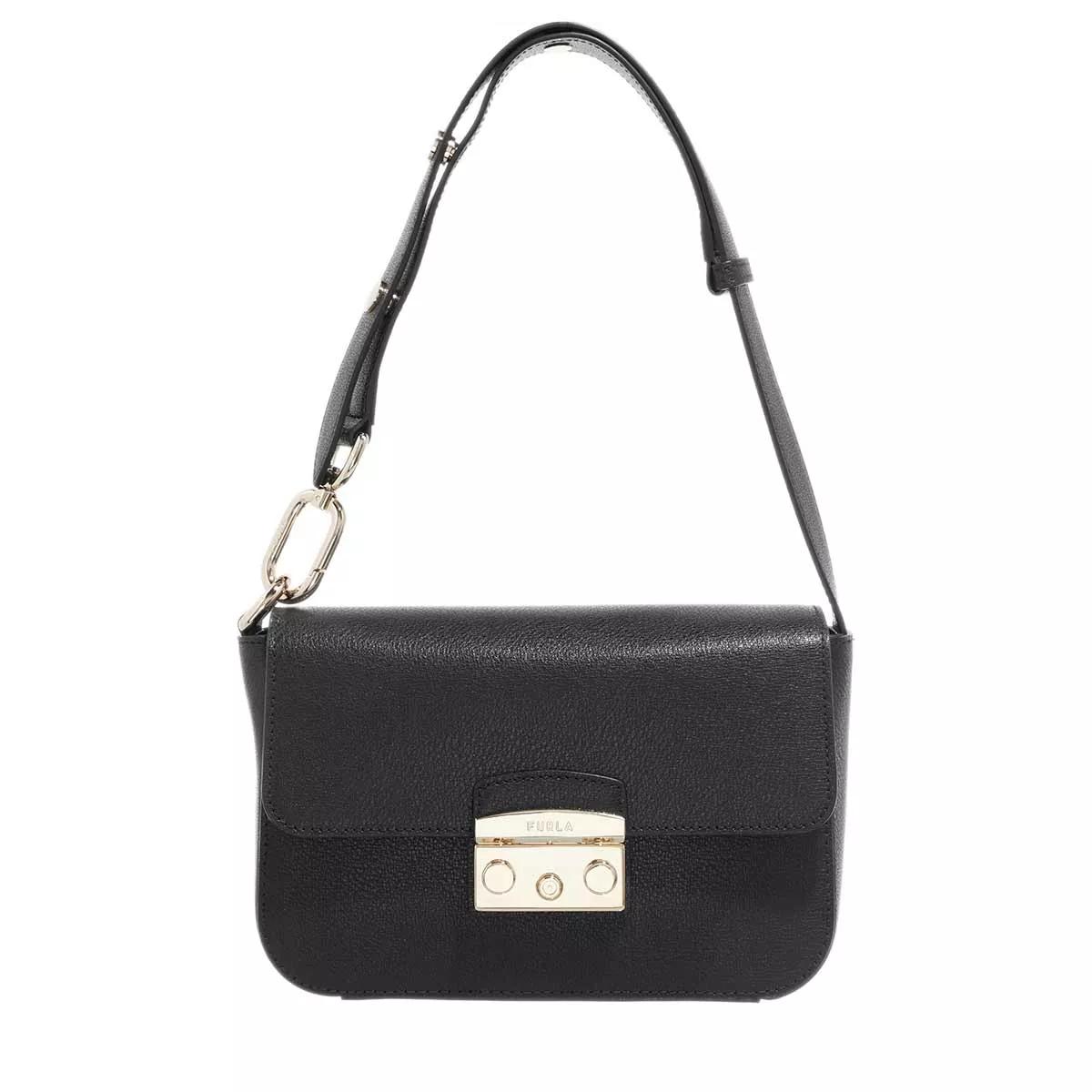 Furla Umhängetasche - METROPOLIS S SHOULDER BAG - Gr. unisize - in Schwarz - für Damen von Furla