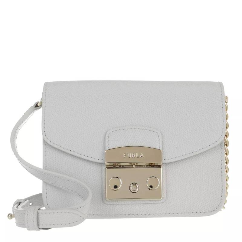 Furla Umhängetasche - Metropolis Mini Crossbody - Gr. unisize - in Grau - für Damen von Furla