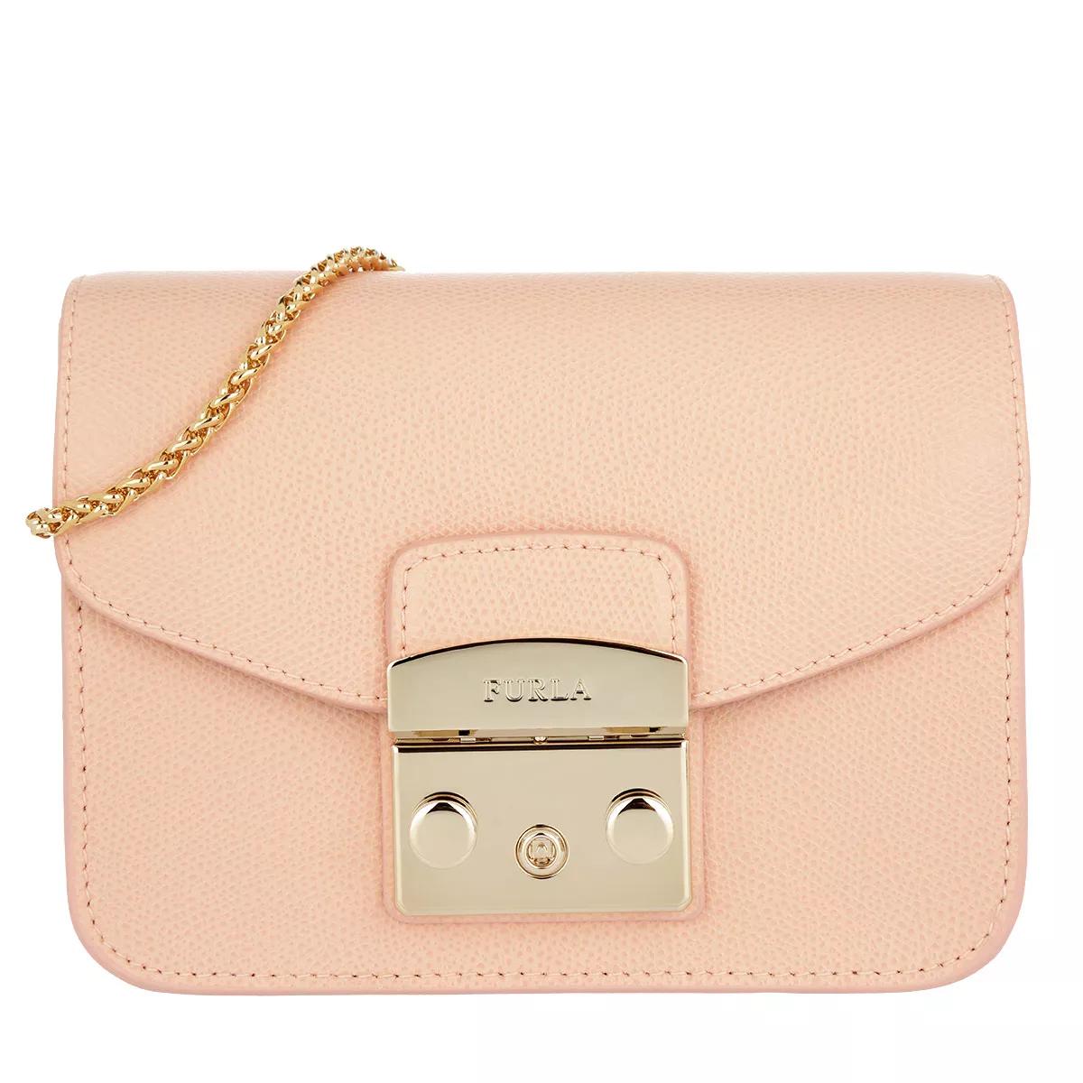 Furla Umhängetasche - Metropolis Mini Crossbody - Gr. unisize - in Rosa - für Damen von Furla