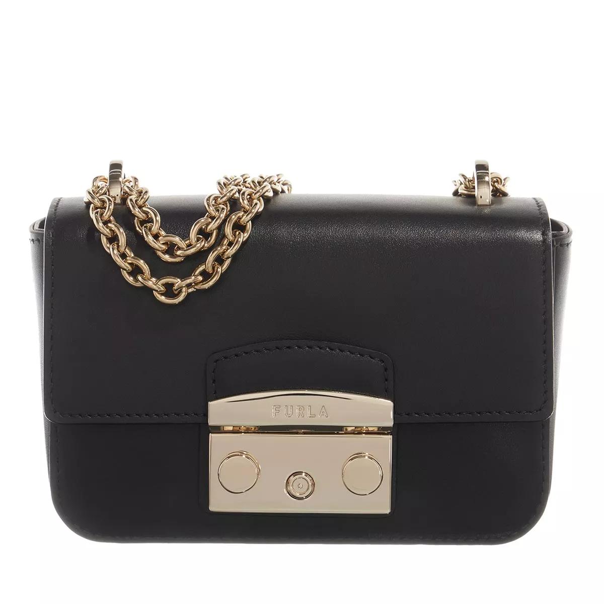 Furla Umhängetasche - Metropolis Mini Crossbody - Gr. unisize - in Schwarz - für Damen von Furla