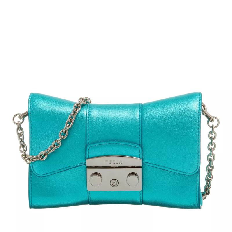 Furla Schultertasche - Metropolis Mini Crossbody Remix - Gr. unisize - in Blau - für Damen von Furla