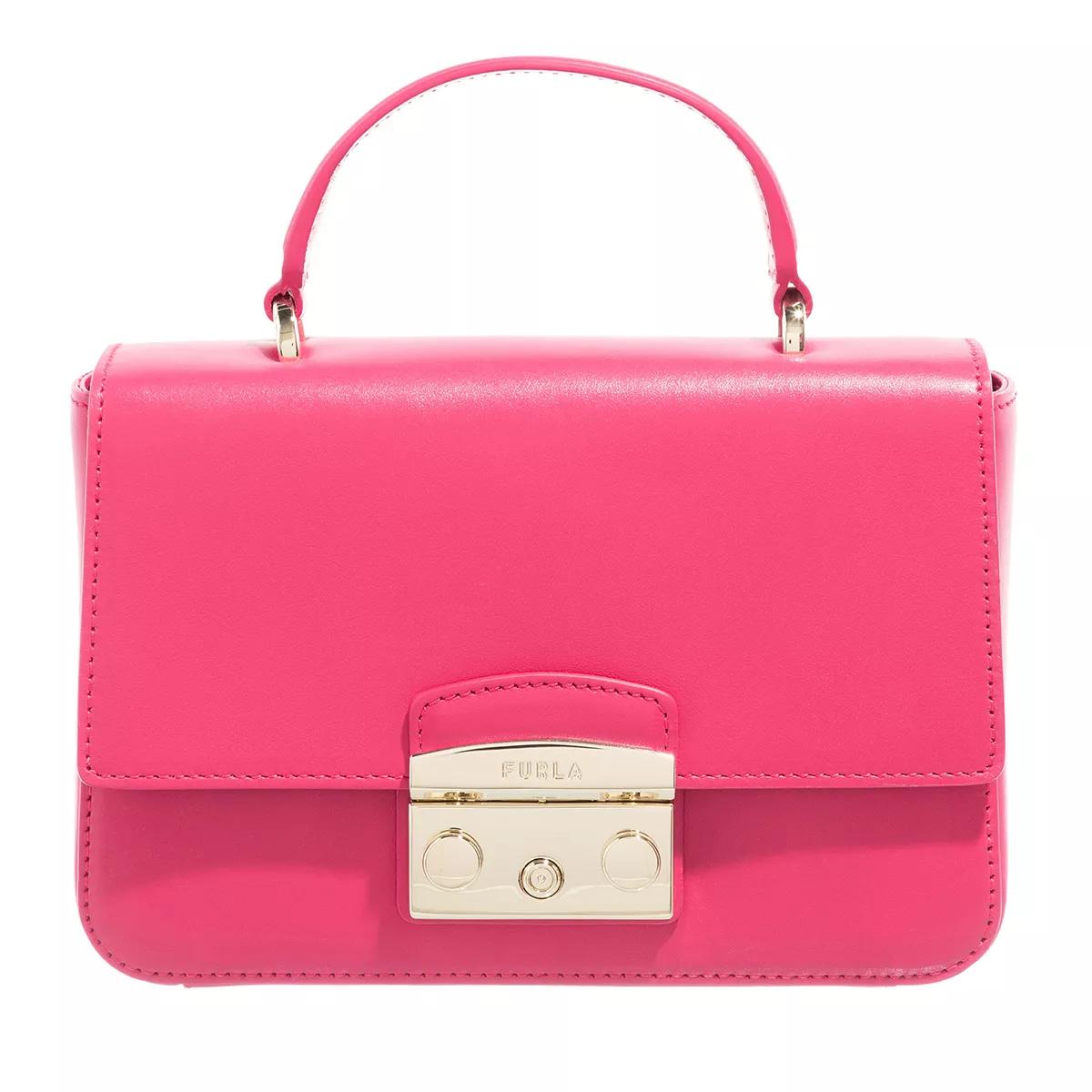 Furla Umhängetasche - Metropolis Mini Top Handle - Gr. unisize - in Rosa - für Damen von Furla