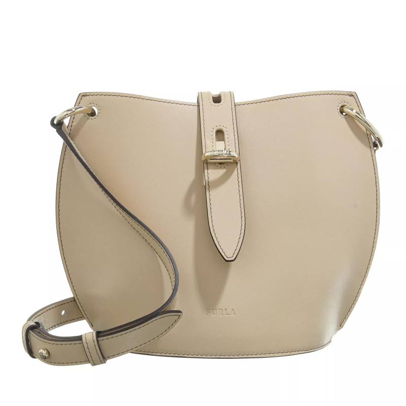 Furla Schultertasche - Unica Furla Mini Crossbody - Gr. unisize - in Beige - für Damen von Furla