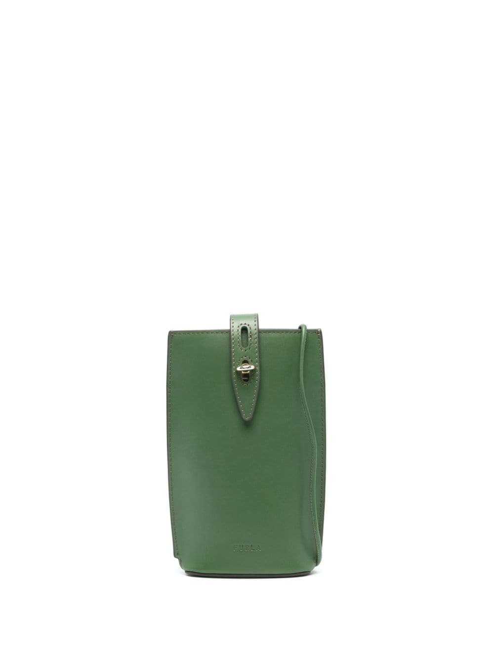 Furla Unica leather cross body bag - Green von Furla