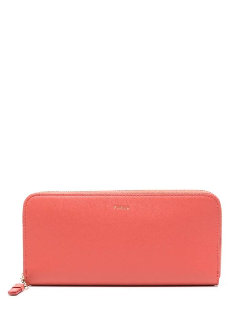 Furla large Nuvola leather wallet - Red von Furla