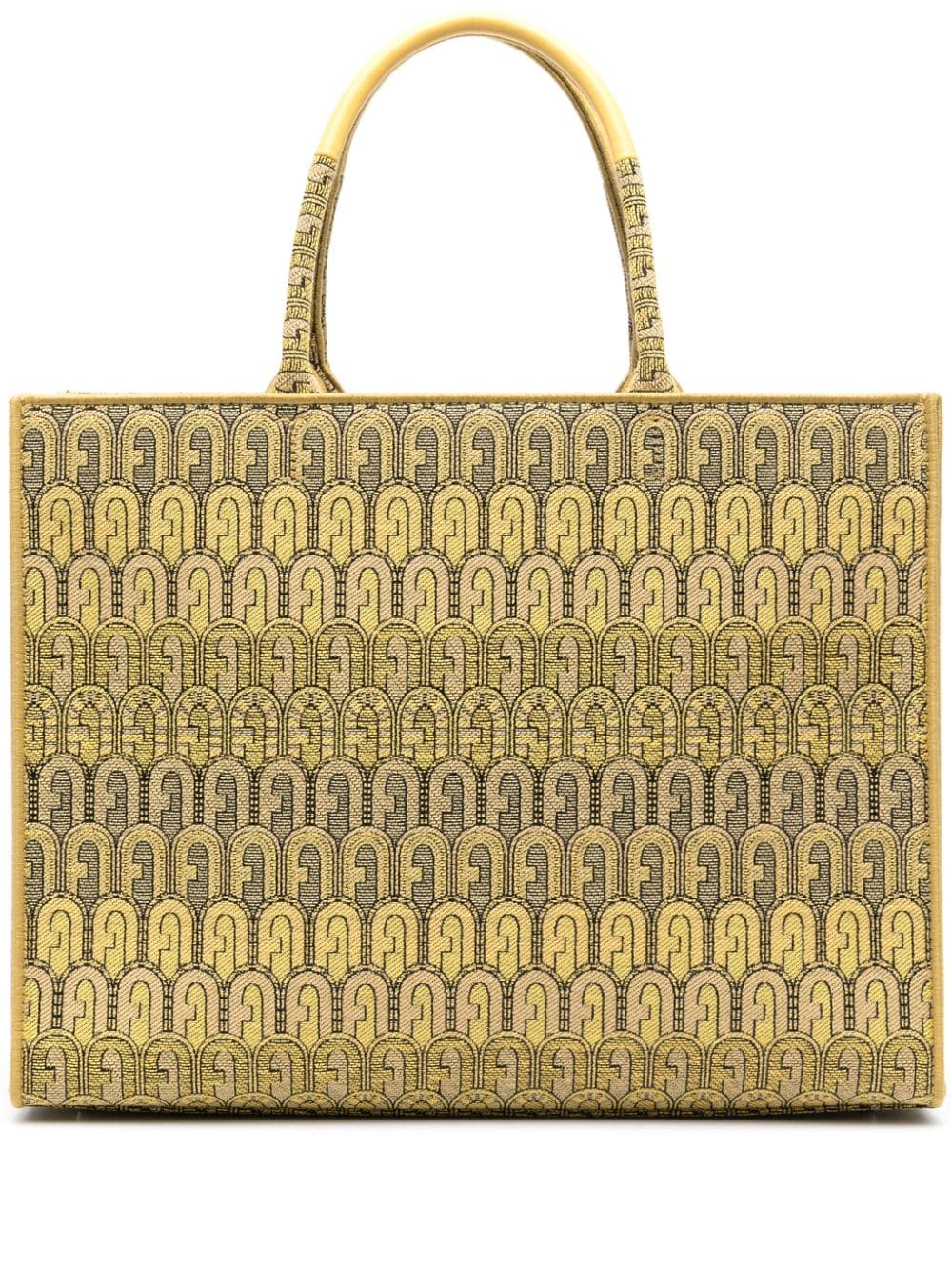 Furla large Opportunity tote bag - Yellow von Furla