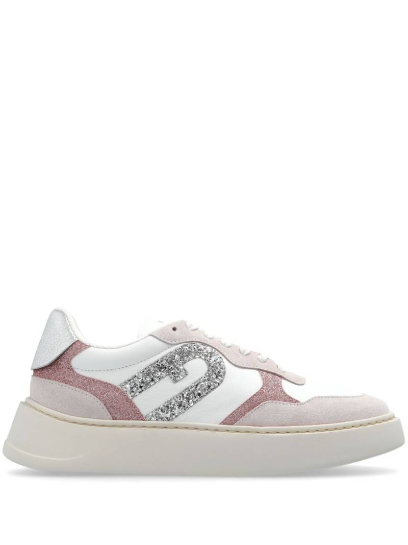 Furla leather low-top sneakers - Neutrals von Furla