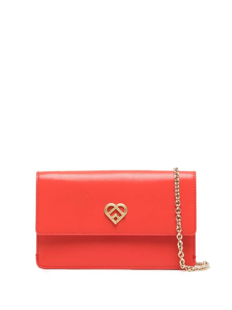 Furla logo-embellished shoulder bag - Orange von Furla