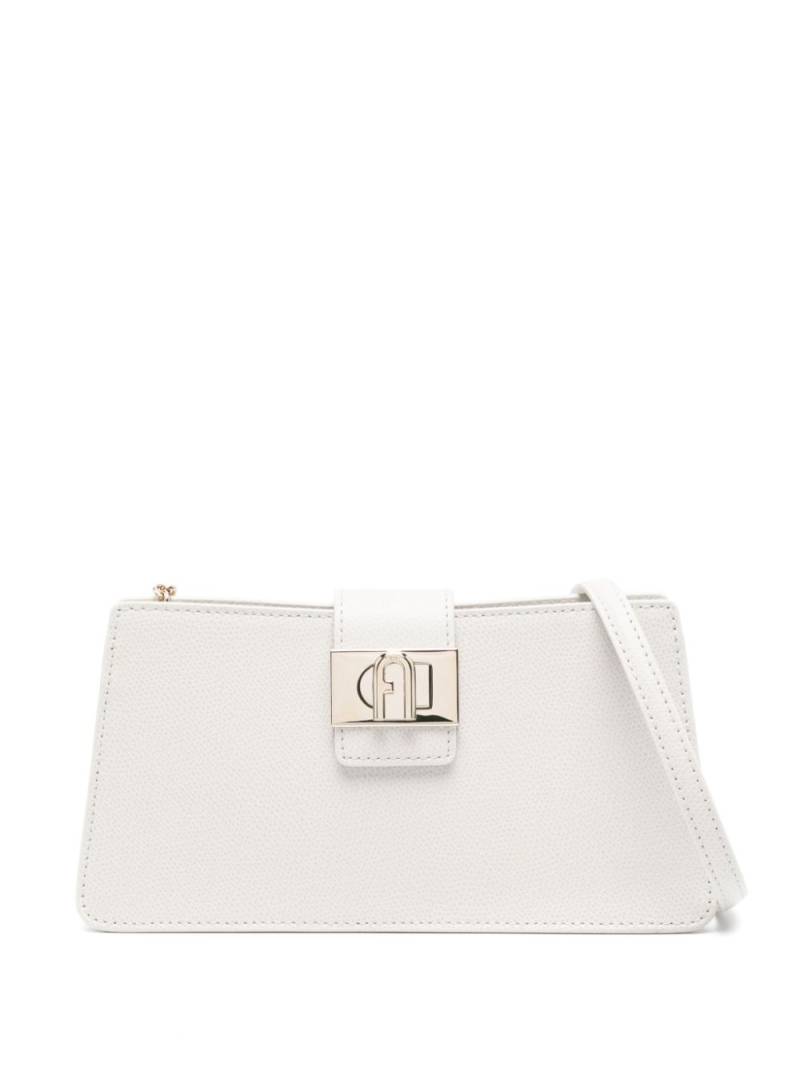 Furla logo-plaque crossbody-bag - Neutrals von Furla