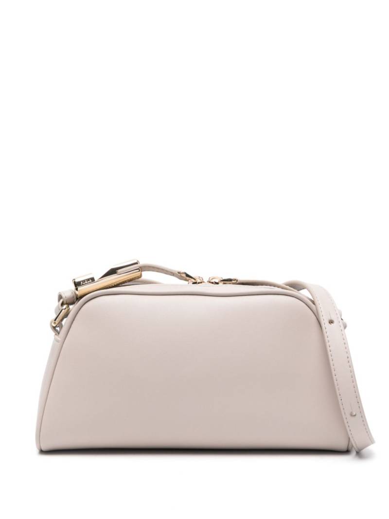 Furla logo-stamp cross body bag - Neutrals von Furla