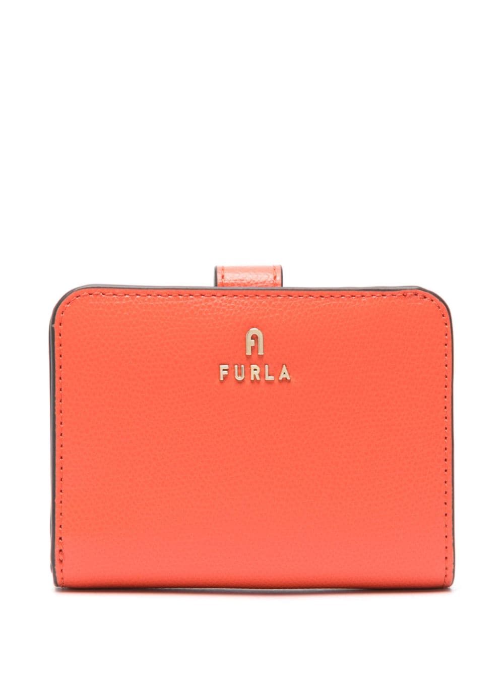 Furla medium Camelia leather wallet - Orange von Furla