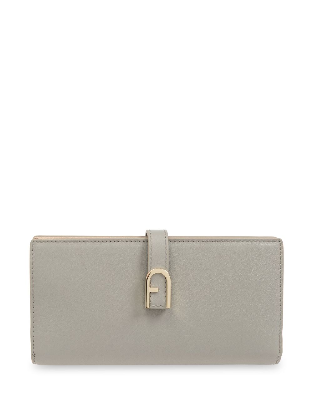 Furla medium Flow leather wallet - Grey von Furla