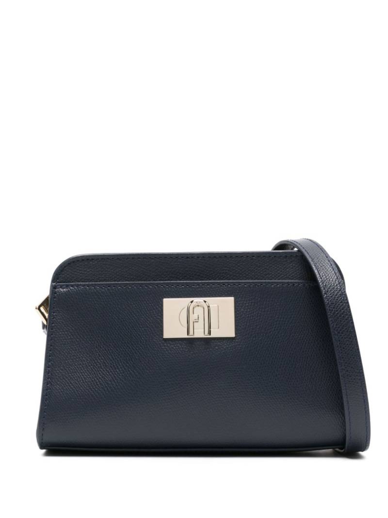 Furla mini 1927 leather crossbody bag - Blue von Furla