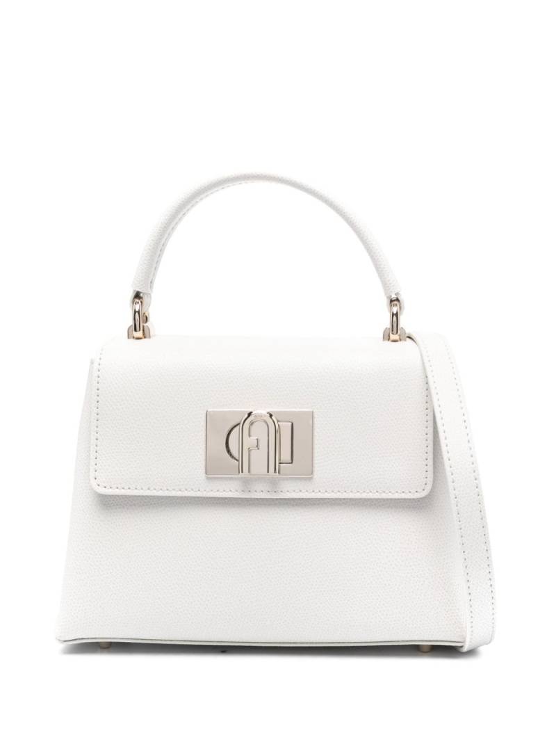 Furla mini 1927 leather tote bag - Neutrals von Furla