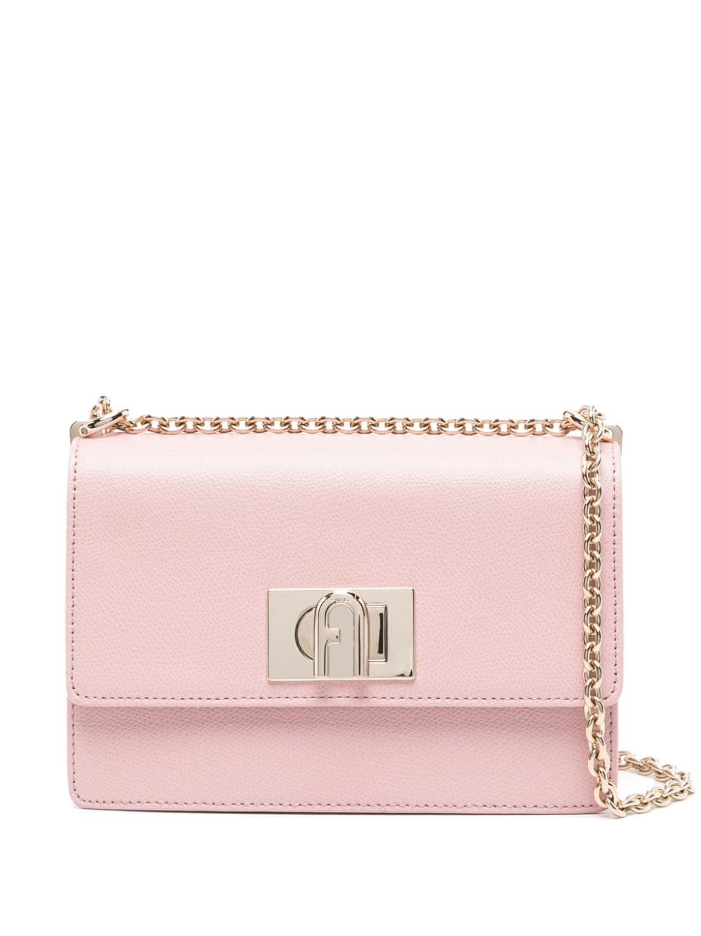 Furla mini Ballerina leather crossbody bag - Pink von Furla