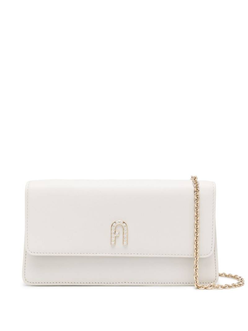 Furla mini Diamante clutch bag - Neutrals von Furla