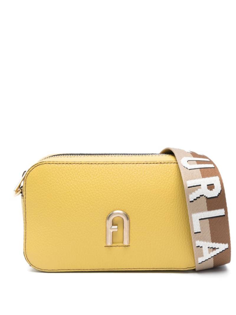 Furla mini Primula leather crossbody bag - Yellow von Furla