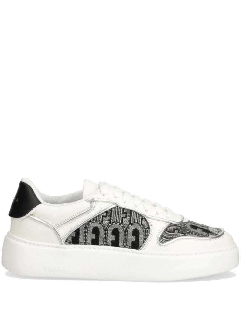 Furla panelled sneakers - White von Furla