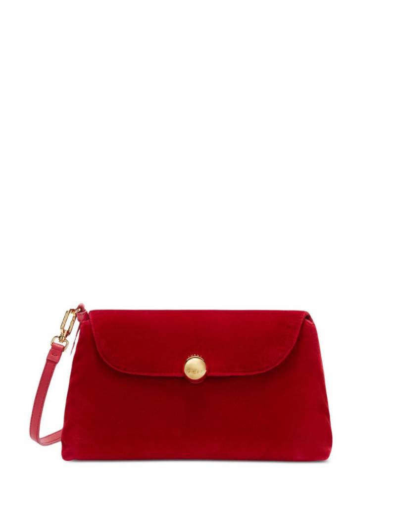 Furla velvet shoulder bag - Red von Furla