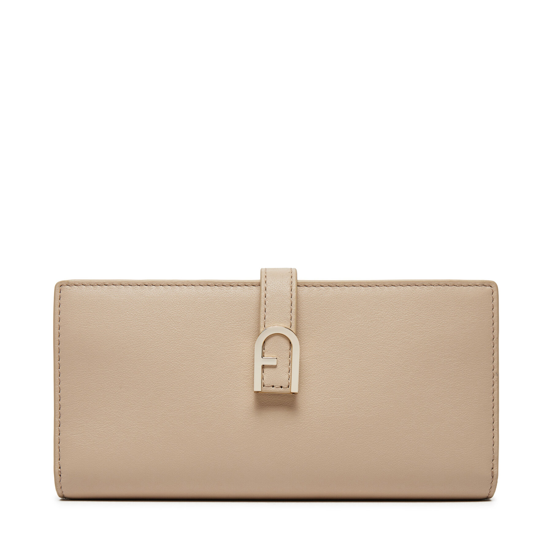 Große Damen Geldbörse Furla Flow Continental Bifold WP00402 BX2045 8E000 Beige von Furla