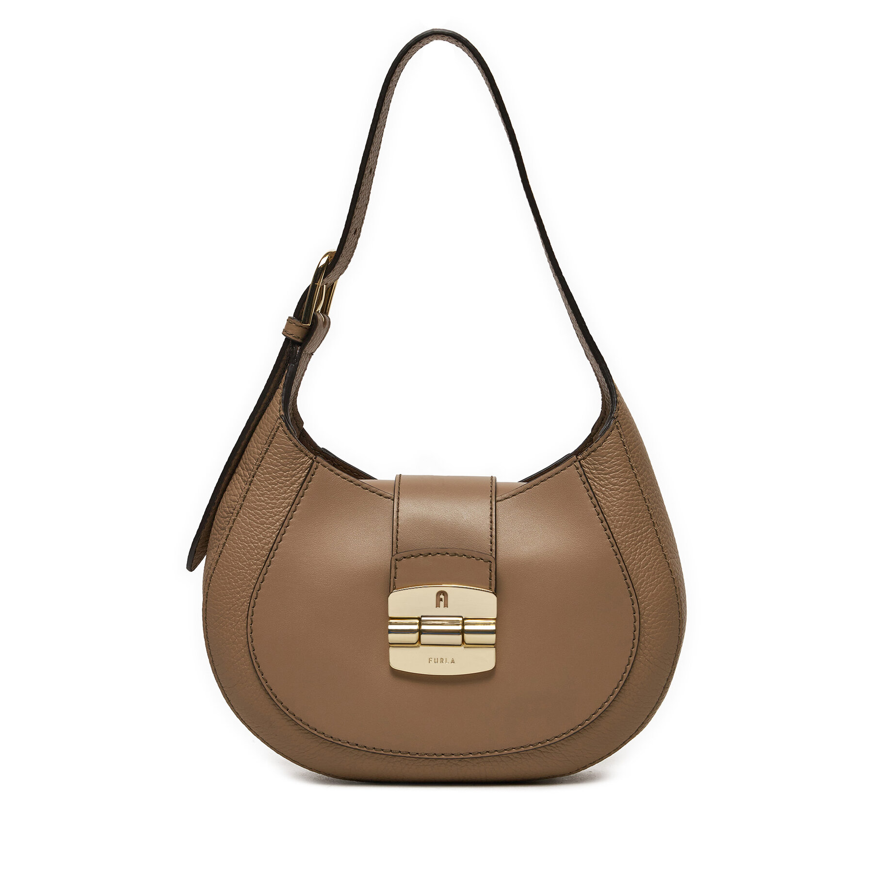 Handtasche Furla Club 2 WB01276-BX0053-1257S Beige von Furla