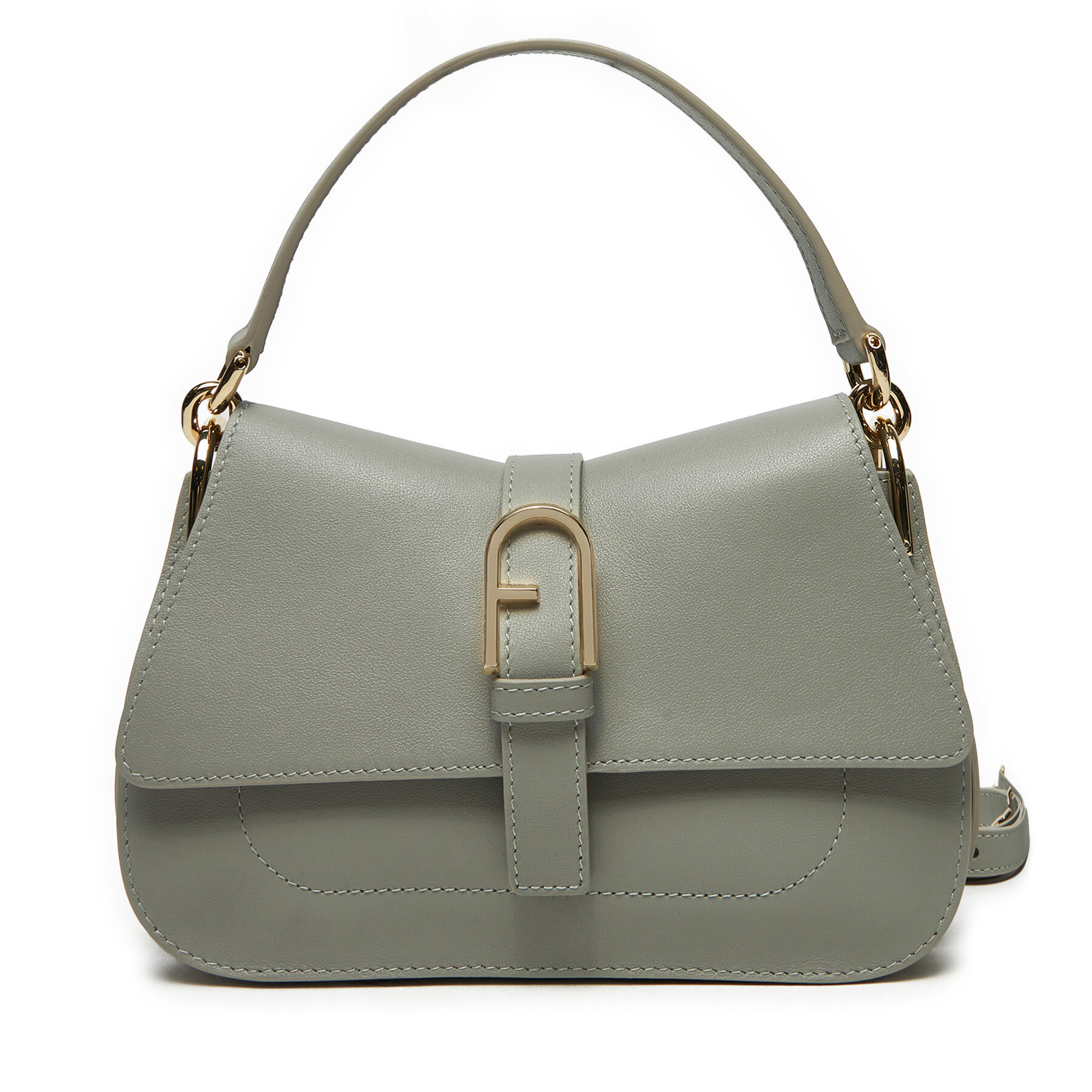 Handtasche Furla Flow Mini Top Handle WB01032-BX2045-3291S-1007 Grau von Furla