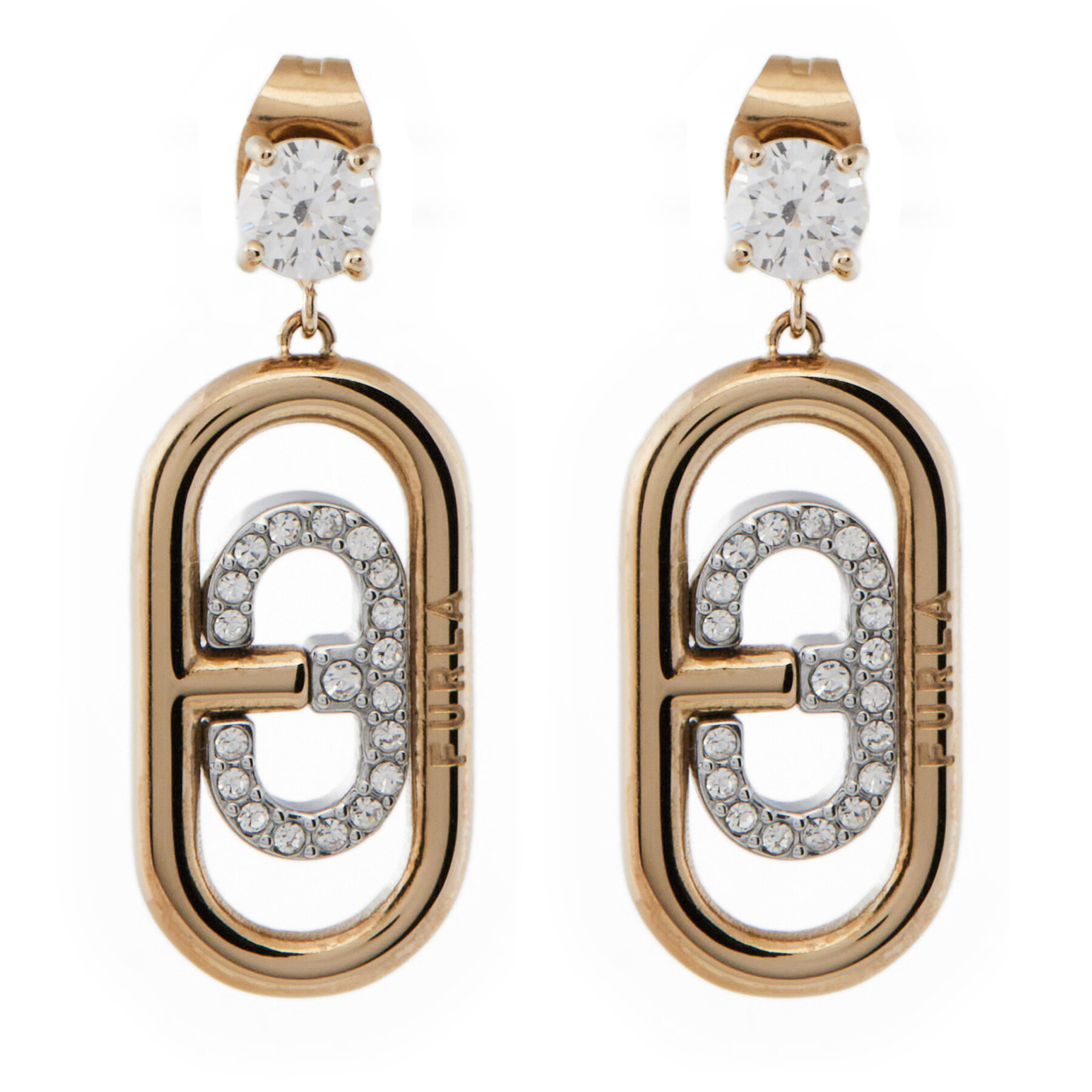 Ohrringe Furla Ooh WJ00207-K21000-OR000 -1-007-20-CN-J Goldfarben Ohrringe Furla Ooh WJ00207-K21000-OR000 -1-007-20-CN-J Goldfarben von Furla