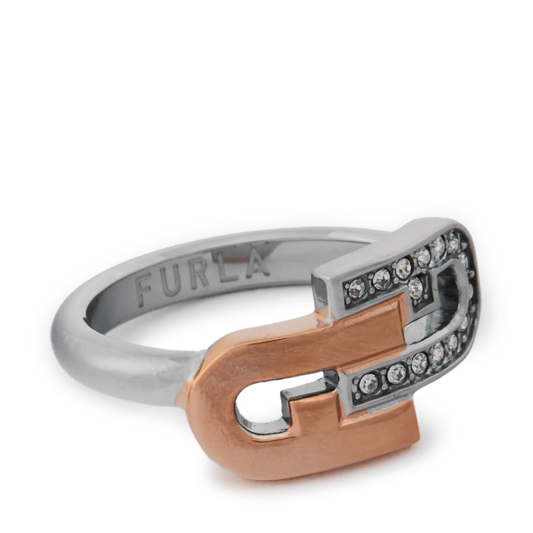 Ring Furla J Furla Arch Double WJ00094-K21000-1952S-9-009-20-CN-L Silberfarben von Furla