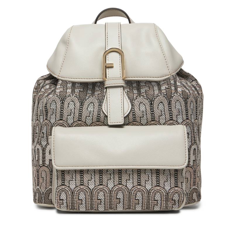 Rucksack Furla Flow S Backpack WB01084-BX2562-2682S-1007 Beige von Furla