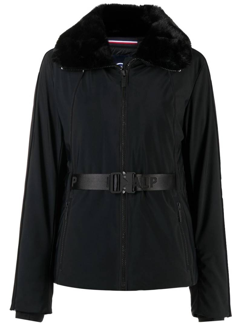 Fusalp Angela II belted ski jacket - Black von Fusalp