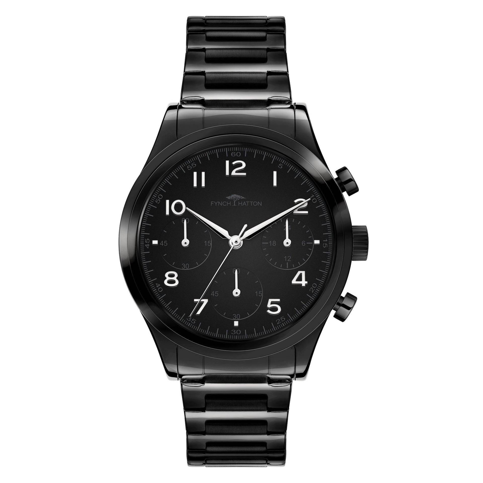 Icon Armbanduhr Damen Schwarz 36mm