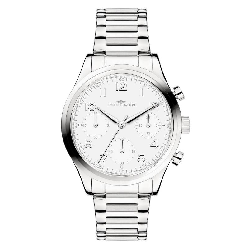 Icon Armbanduhr Damen Silber 36mm von Fynch-Hatton