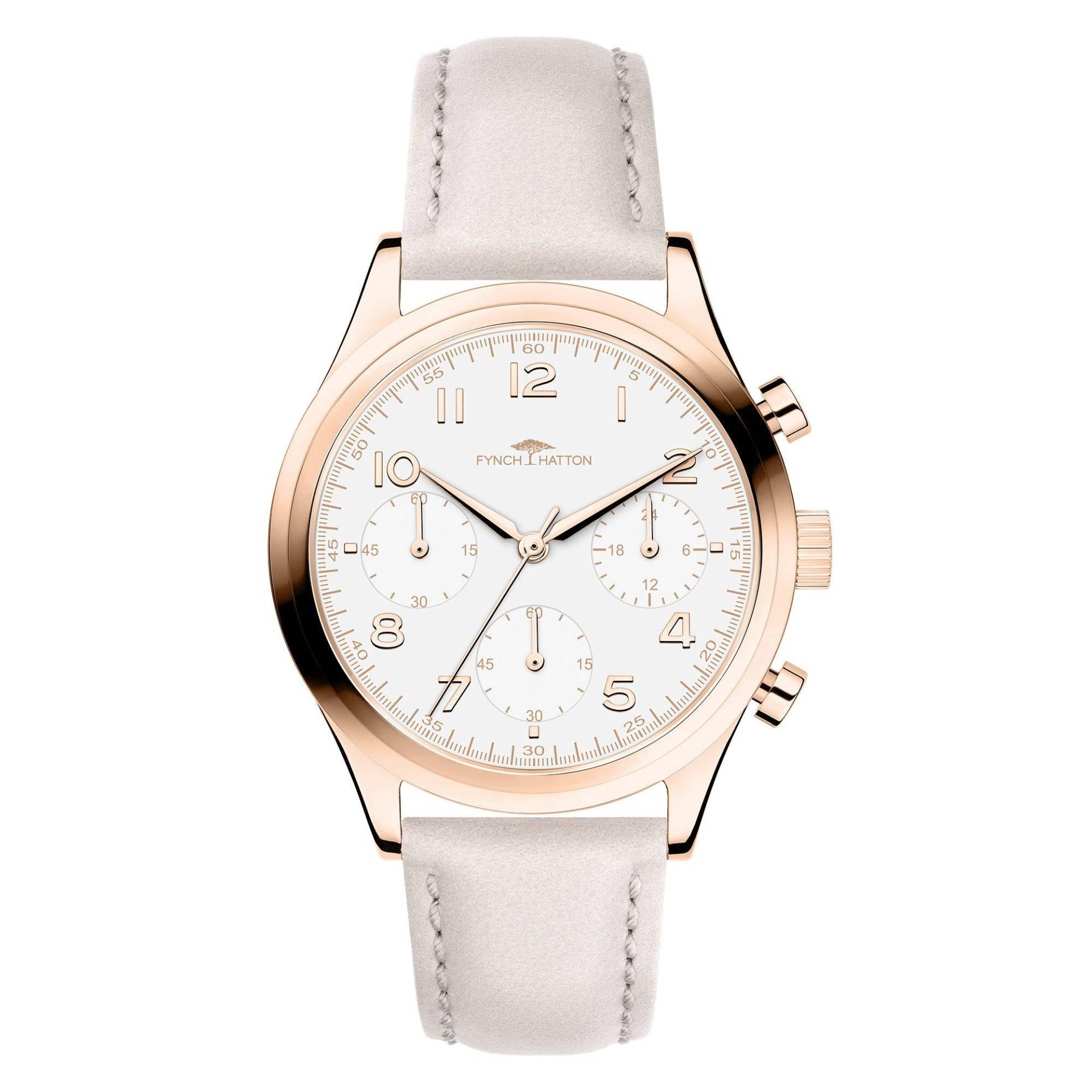 Style Armbanduhr Damen Grau 36mm von Fynch-Hatton