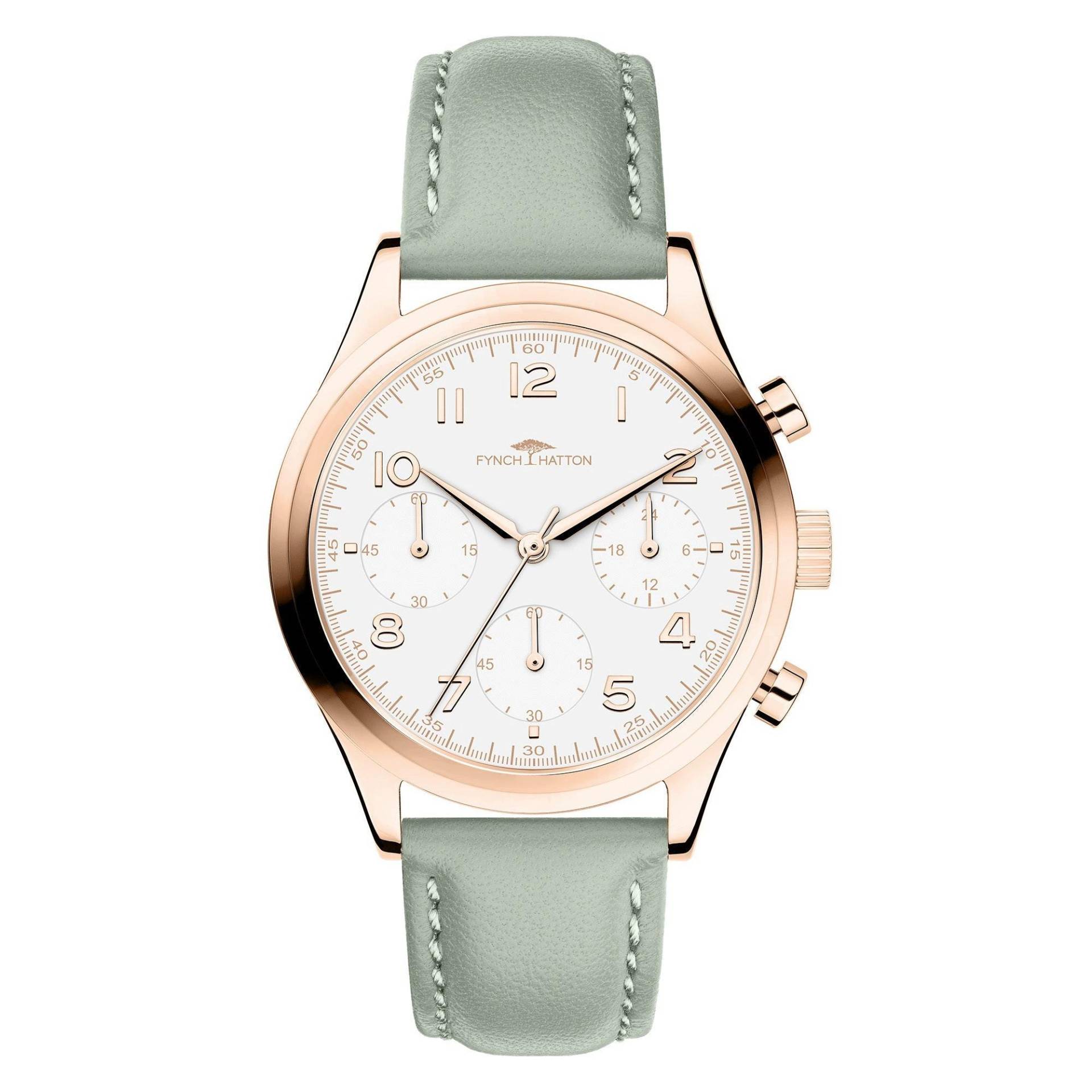 Style Armbanduhr Damen Grün 36mm von Fynch-Hatton