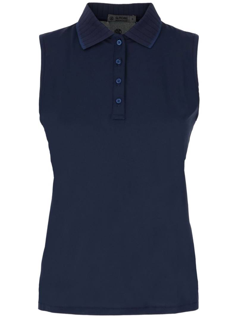 G/FORE polo-collar vest - Blue von G/FORE