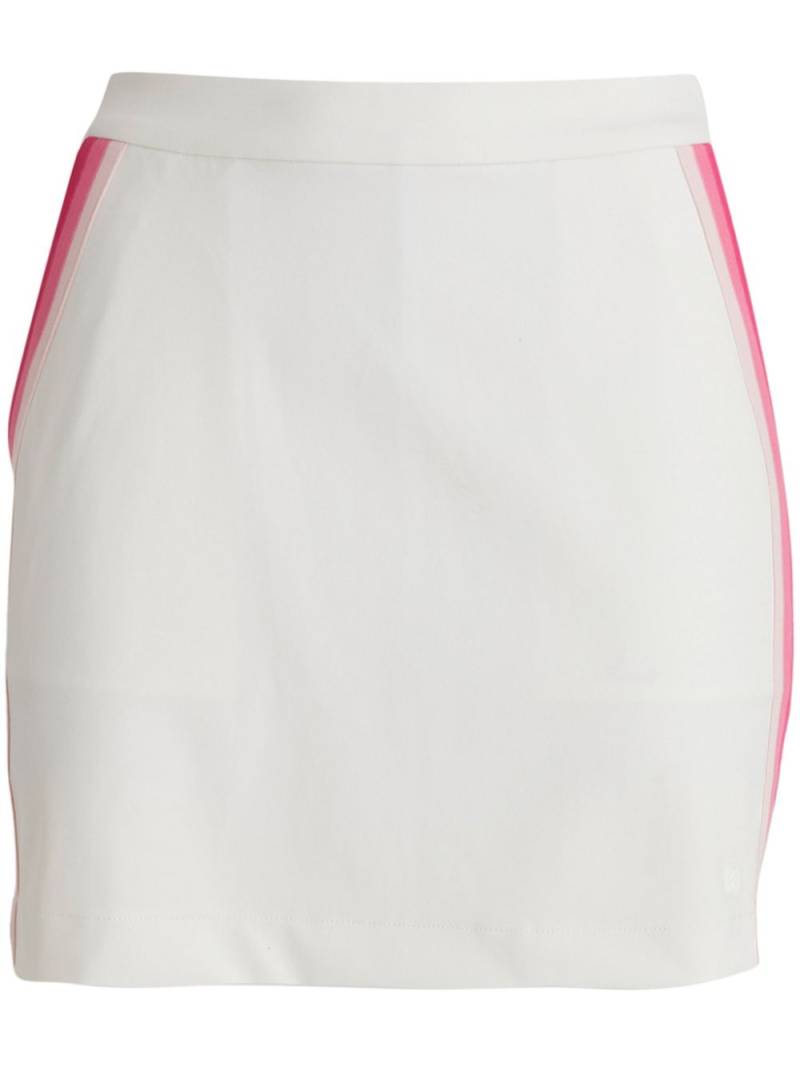 G/FORE stripe-trim mini skirt - White von G/FORE