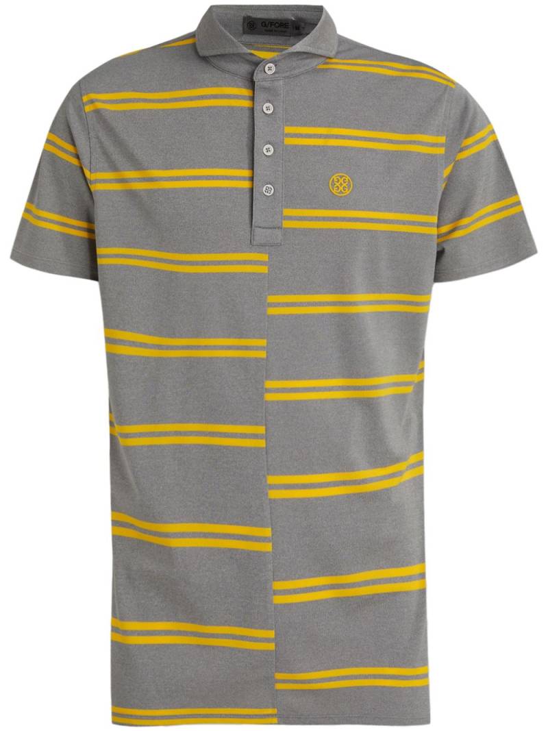 G/FORE striped polo shirt - Grey von G/FORE