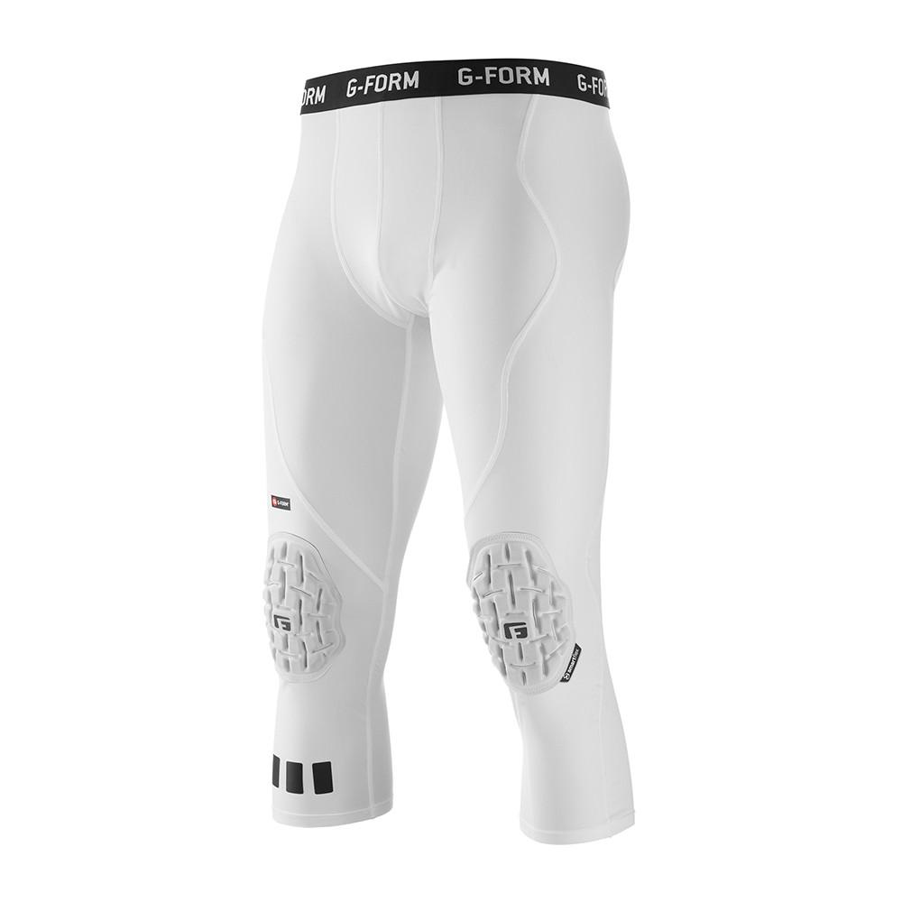 Leggings 3/4 Pro Damen Weiss XS